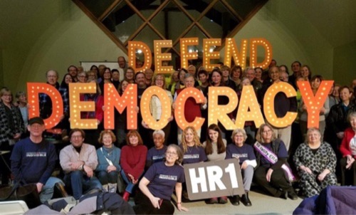 Indivisible group defending democracy